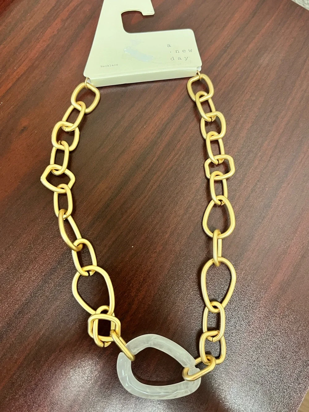 A New Day Gold Plated Chain Necklace